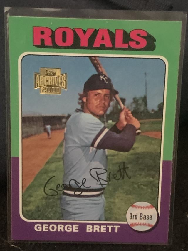 1975 Topps George Brett Base Set #228