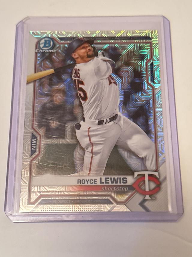 2021 Bowman Royce Lewis CHROME PROSPECTS #BCP-63