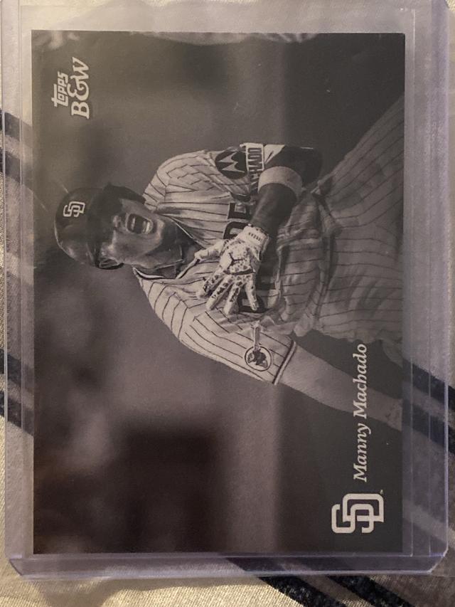 2023 Topps Black and White Manny Machado Base #84