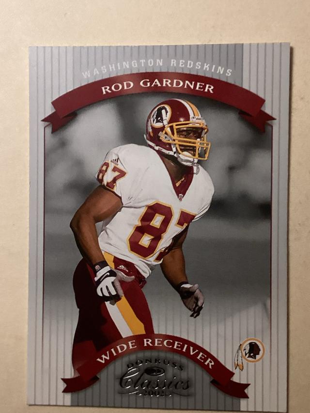 2002 Donruss Classics Football Rod Gardner ﻿Base #44