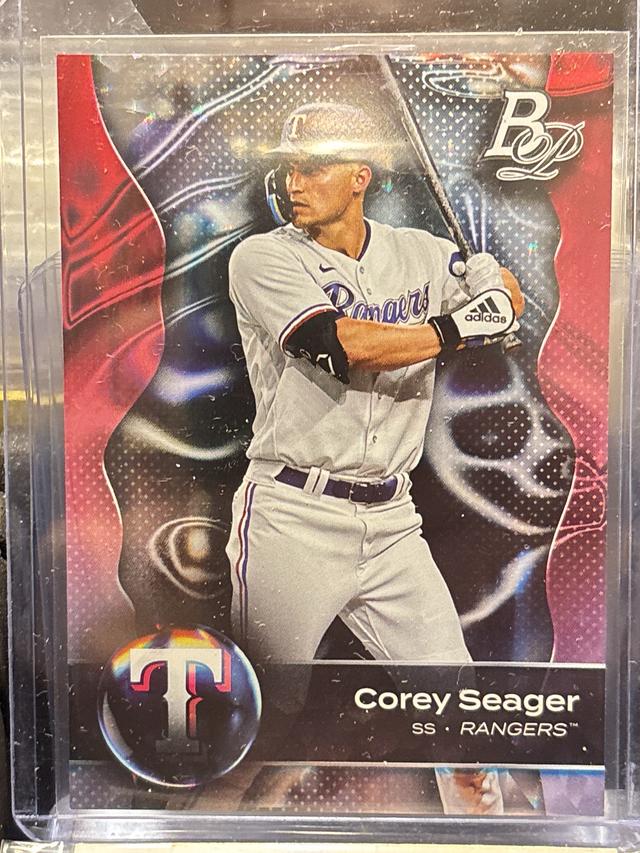 2023 Bowman Platinum Corey Seager BASE CARDS #97