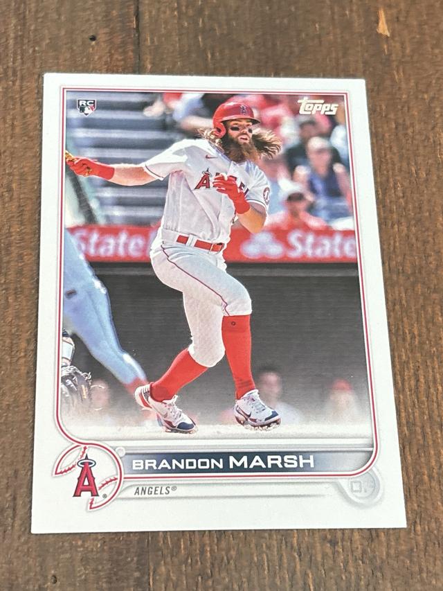 2022 Topps Series 1 Brandon Marsh BASE SET #243