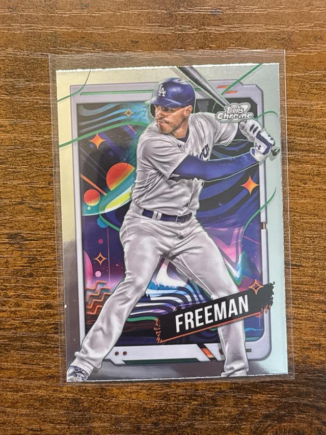 2024 Topps Cosmic Chrome Freddie Freeman ﻿Base Set #66