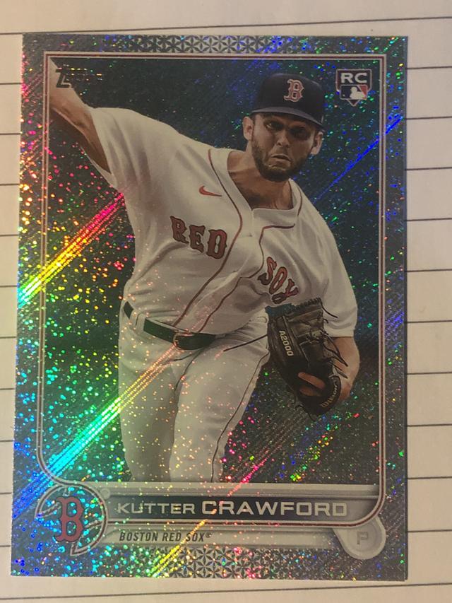 2022 Topps Complete Factory Set Kutter Crawford Retail Foilboard /875 #645