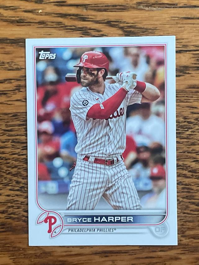 2022 Topps Factory Team Sets Bryce Harper Base Set #PHI-1