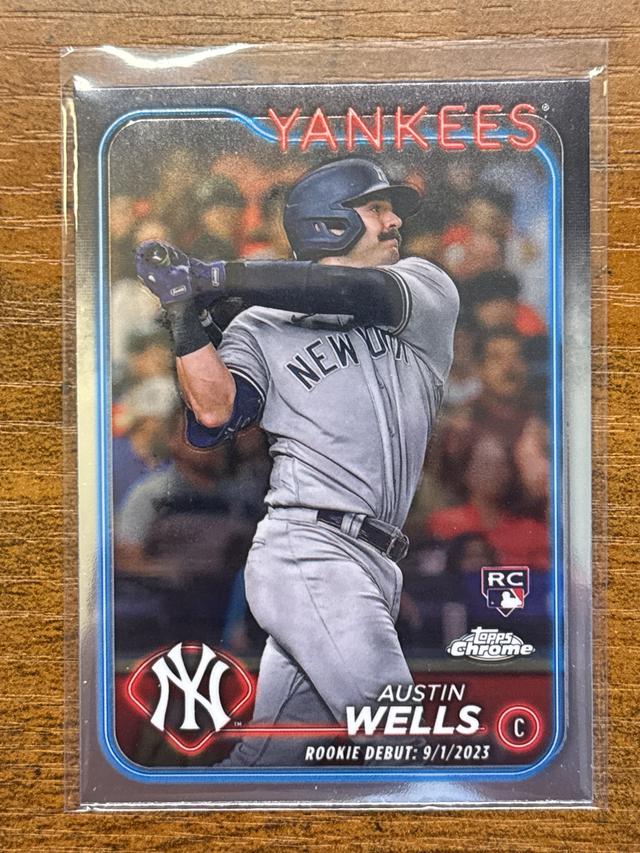 2024 Topps Chrome Update Austin Wells ﻿Base Set #USC197