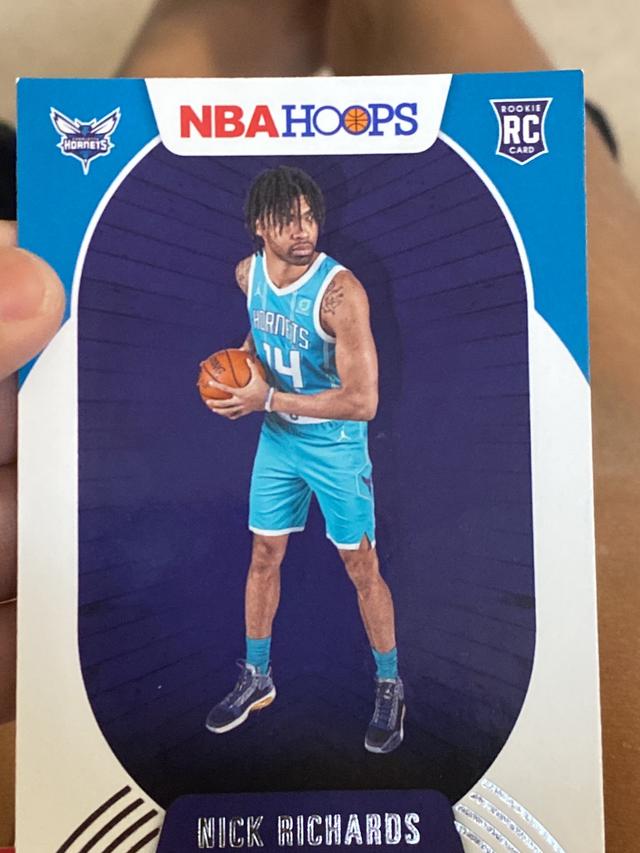 2020-21 Panini NBA Hoops Nick Richards Base Set #222