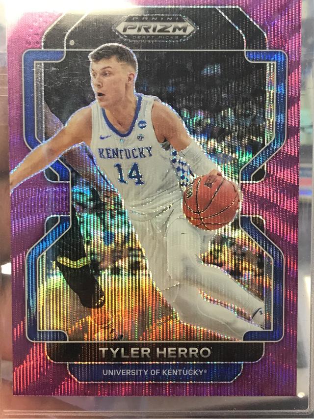 2022-23 Panini Prizm Draft Picks Tyler Herro Base Set #47