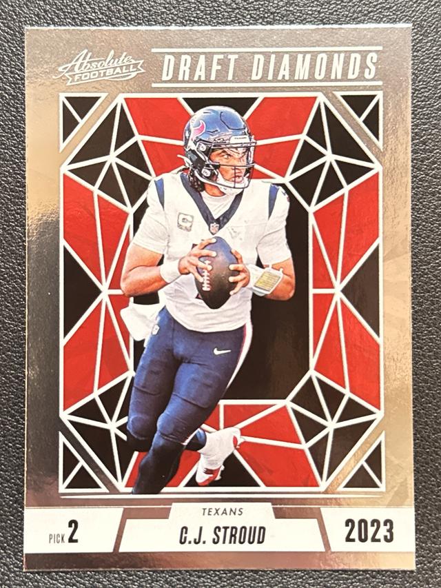 2024 Panini Absolute Football C.J. Stroud Draft Diamonds #DD-CSD