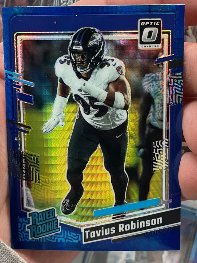 2023 Donruss Optic Tavius Robinson Rated Rookies #208