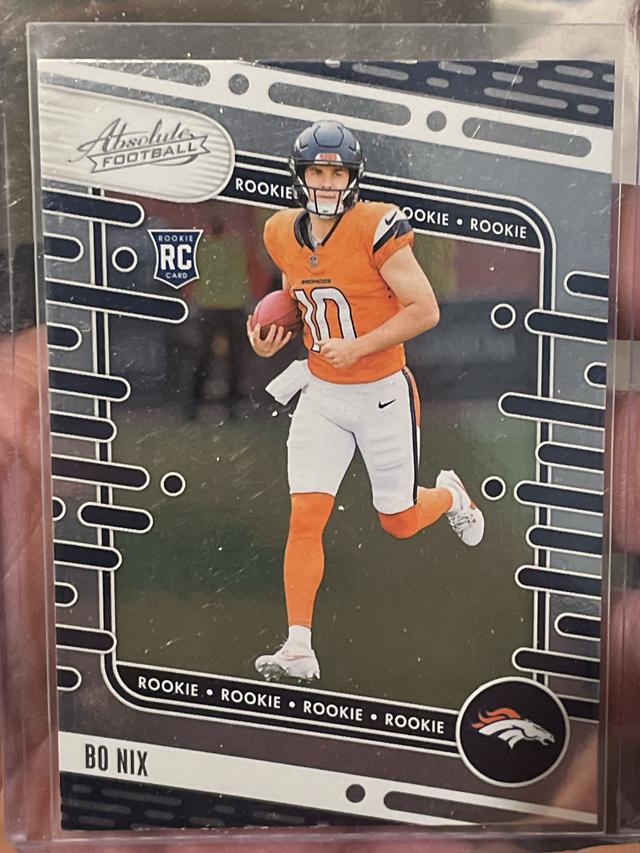 2024 Panini Absolute Football Bo Nix Rookies #112