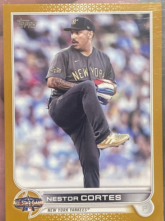 2022 Topps Update Nestor Cortes 2022 MLB All-Star Game Set Gold /75 #ASG-36