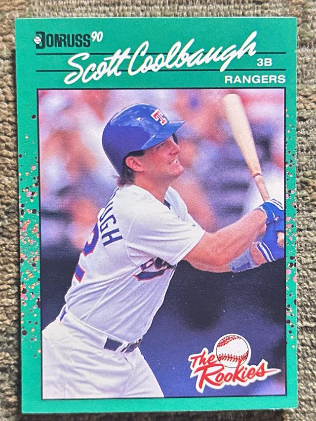 1990 Donruss The Rookies Scott Coolbaugh ﻿Base #32