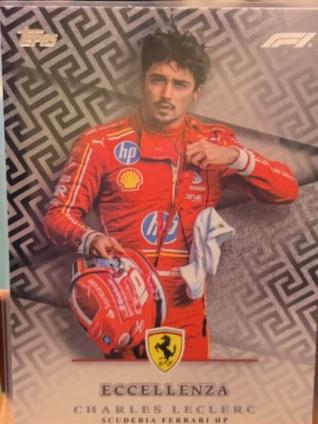 2024 Topps Eccellenza Formula 1 Racing Charles Leclerc ﻿Eccellenza