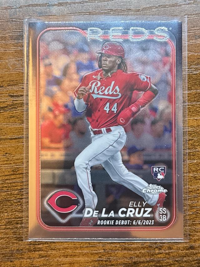 2024 Topps Chrome Update Elly De La Cruz ﻿RC Reds #USC150