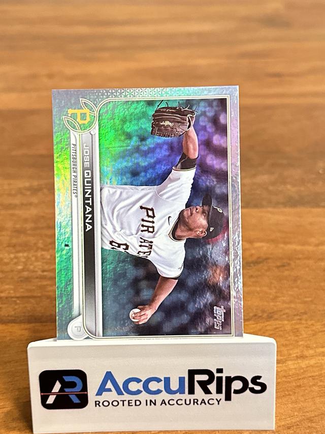 2022 Topps Update Jose Quintana ﻿Base Set Rainbow Foil #US33