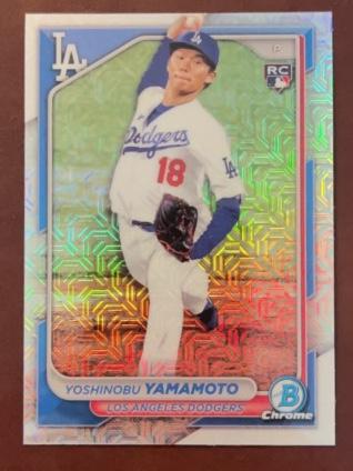 2024 Bowman Mega Box Yoshinobu Yamamoto ﻿Base Set #36