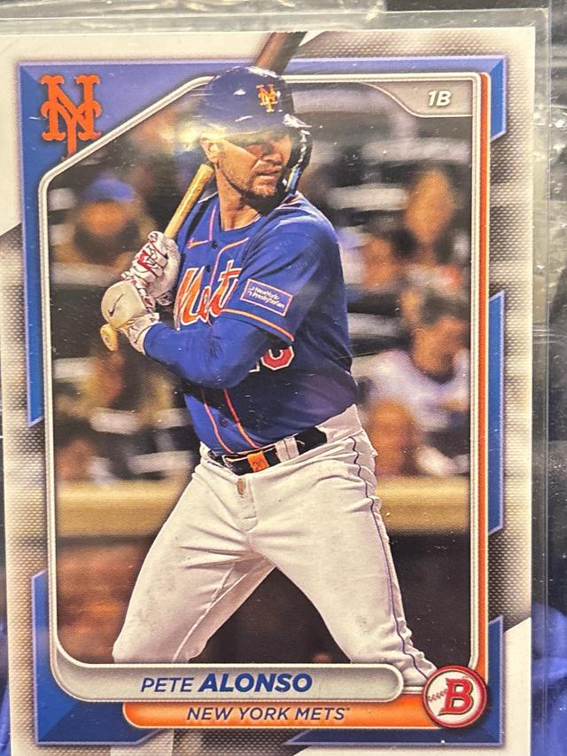 2024 Bowman Pete Alonso BASE CARDS #72