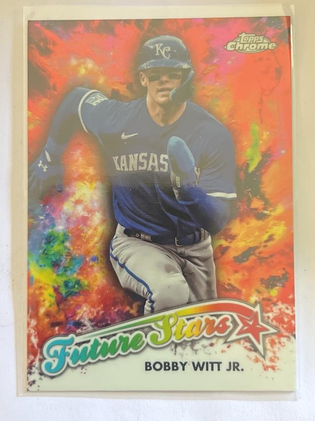 2023 Topps Chrome Update Series Bobby Witt Jr. FUTURE STARS #FSU-2