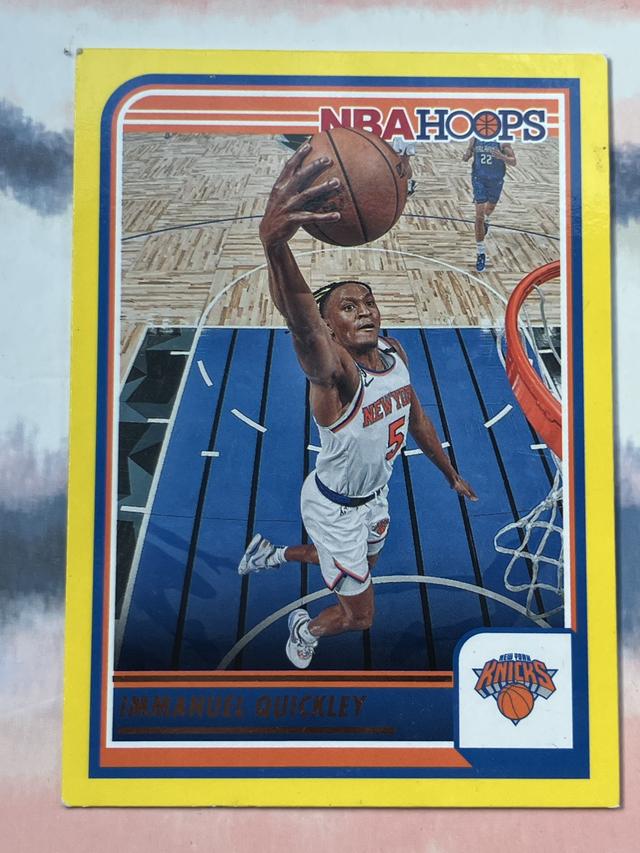 2023-24 Panini NBA Hoops Immanuel Quickley Base Set #160