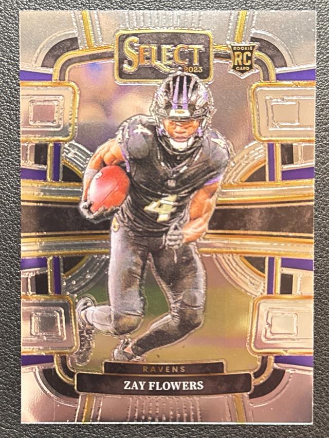 2024 Panini Select Football Zay Flowers ﻿Concourse #8