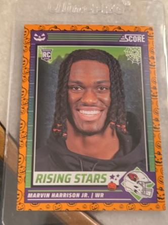 2024 Panini Score A Treat Marvin Harrison Jr. Rising Stars #38