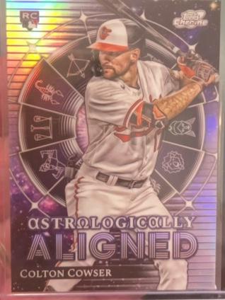 2024 Topps Cosmic Chrome Colton Cowser Astrologically Aligned #AA-24