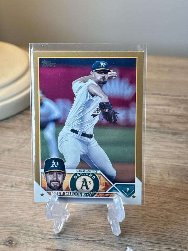 2023 Topps Update Series Kyle Muller BASE SET Gold Parallel /2023 #US64