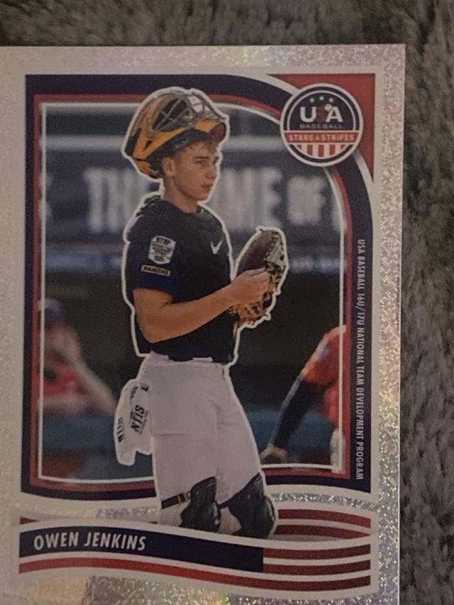 2024 Panini Stars & Stripes USA Owen Jenkins ﻿Base Set #140