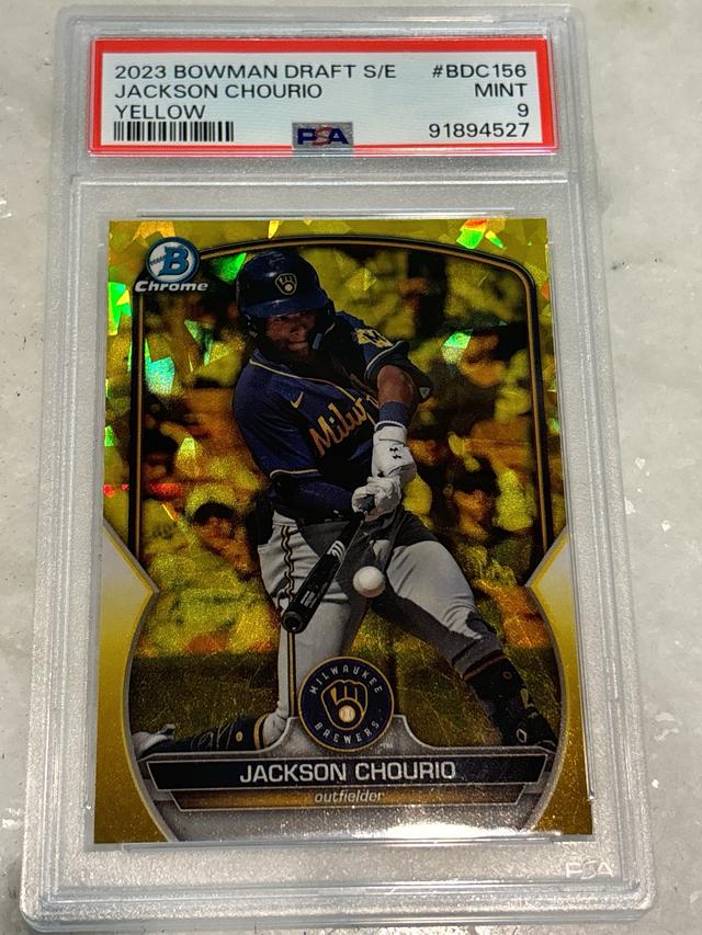 2023 Bowman Draft Sapphire Edition Jackson Chourio #BDC-156