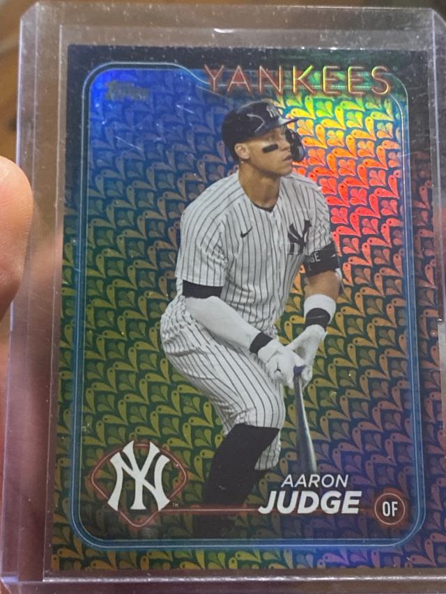 2024 Topps Series 1 Aaron Judge BASE CARD SET Holiday #99