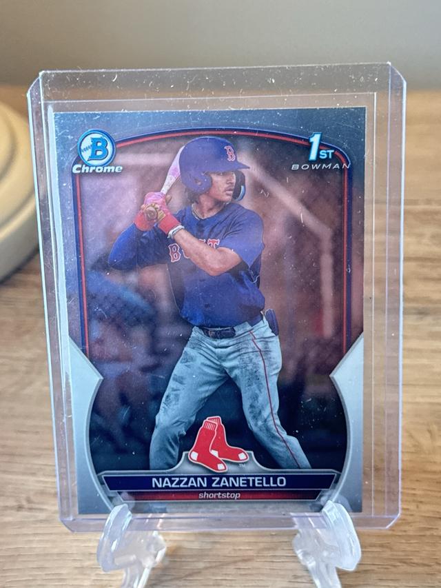 2023 Bowman Draft Nazzan Zanetello Bowman Chrome #BDC-3