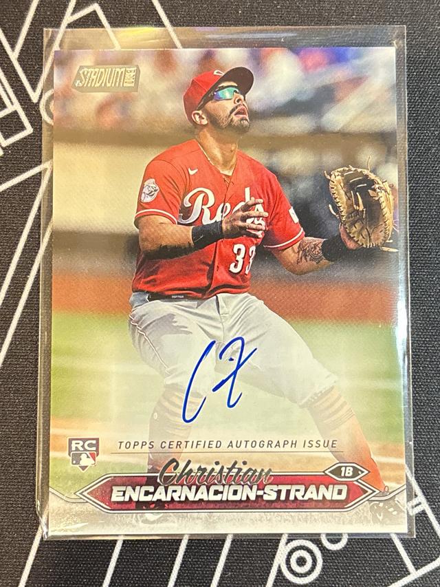 2024 Topps Stadium Club Christian Encarnacion-Strand Auto #SCBA-CE Rookie RC