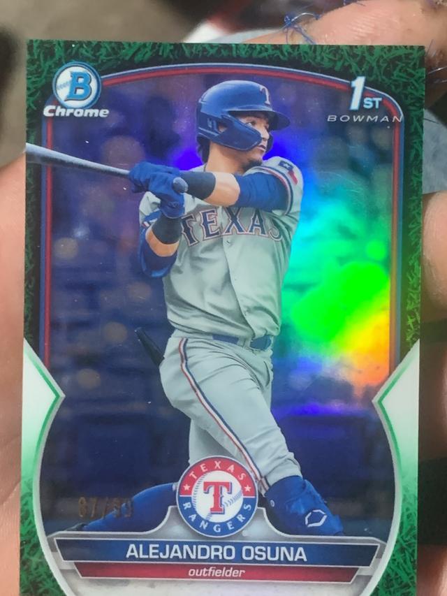 2023 Bowman Alejandro Osuna CHROME PROSPECTS Atomic Refractor #BCP-131