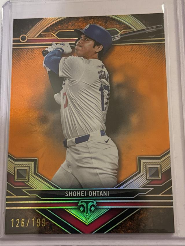 Shohei Ohtani 2024 Topps Triple Threads ﻿Amber /199 #18