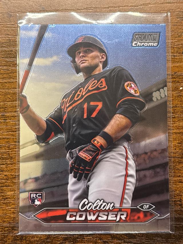 2024 Topps Stadium Club Colton Cowser Chrome RC #86