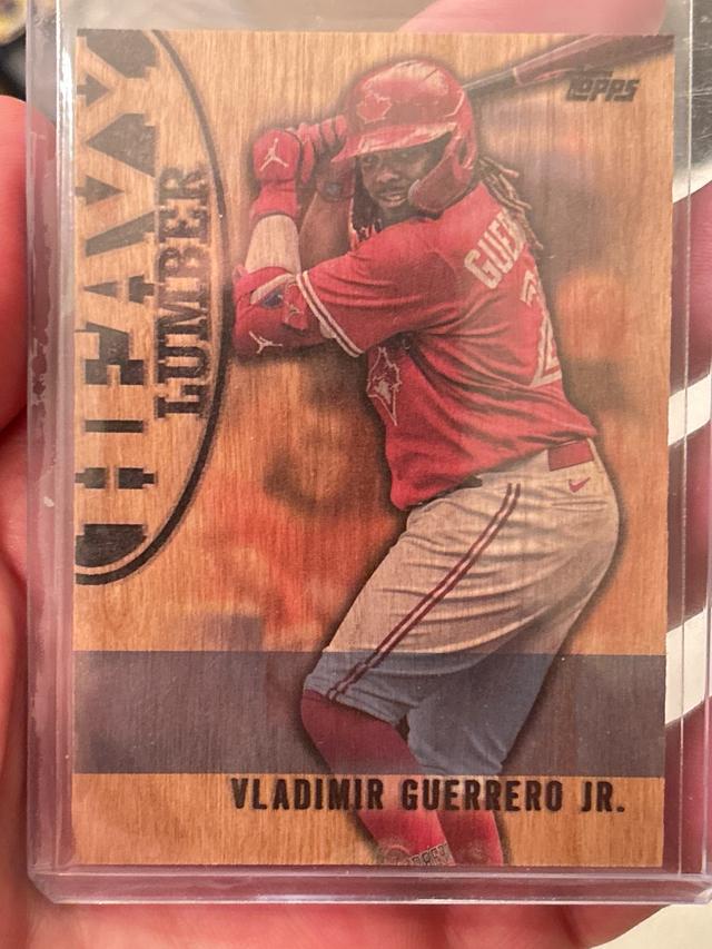 2024 Topps Series 1 Vladimir Guerrero Jr. HEAVY LUMBER #HL-19