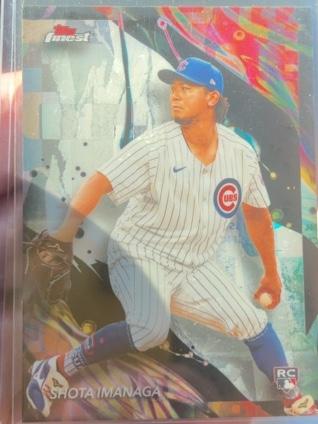 2024 Topps Finest Shota Imanaga Uncommon Refractors #161