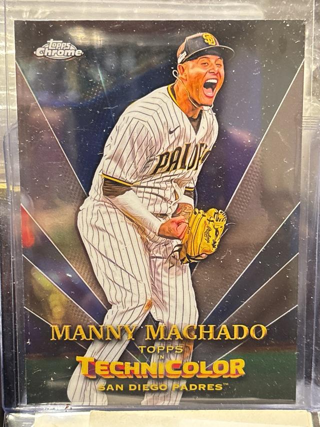 2023 Topps Chrome Logofractor Manny Machado in Technicolor Set #TT-5