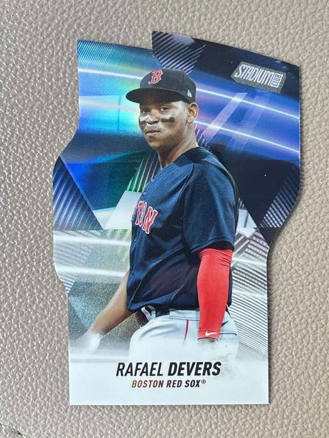 2022 Topps Stadium Club Rafael Devers TRIUMVIRATES #T-15