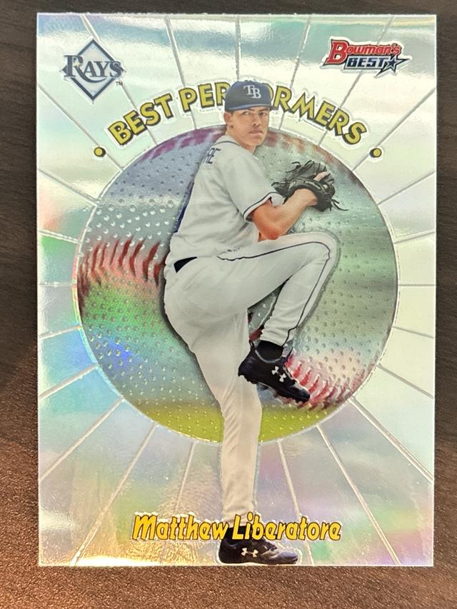 2018 Bowman's Best Matthew Liberatore 1998 BEST PERFORMERS #98BP-ML