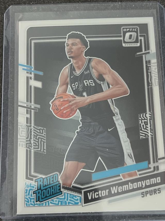 2023-24 Donruss Optic Victor Wembanyama Rated Rookies #225