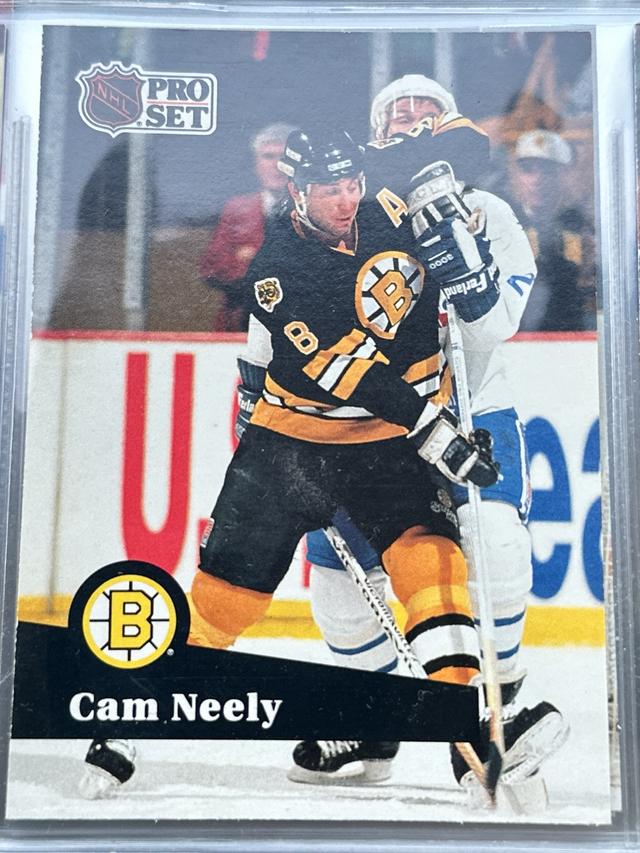 1991 Score Hockey Cam Neely ﻿Base #6