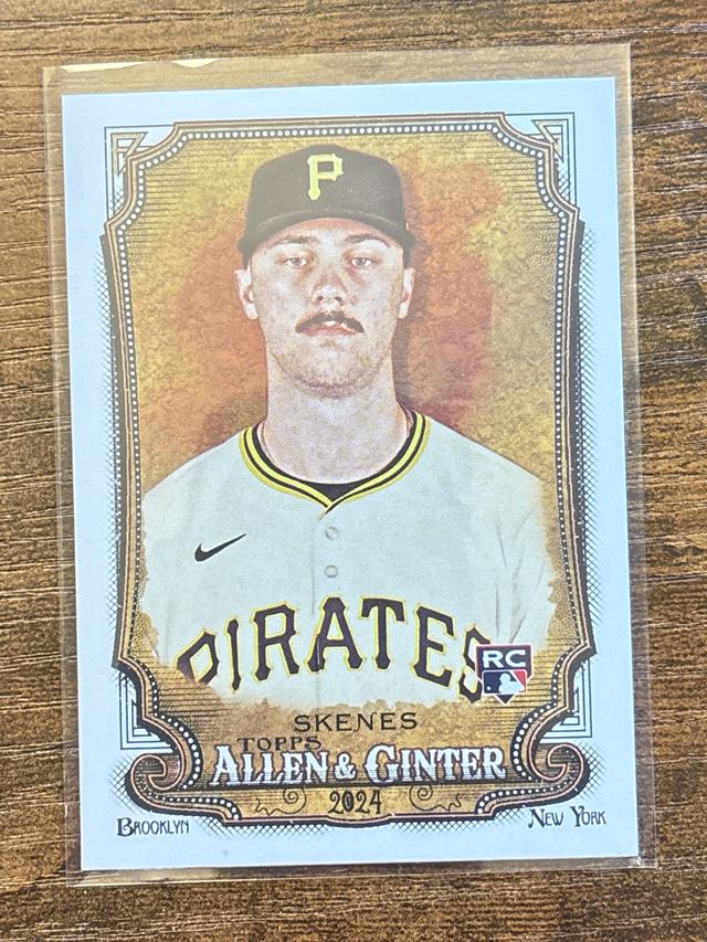 2024 Topps Allen & Ginter Paul Skenes #282 Pirates RC Rookie