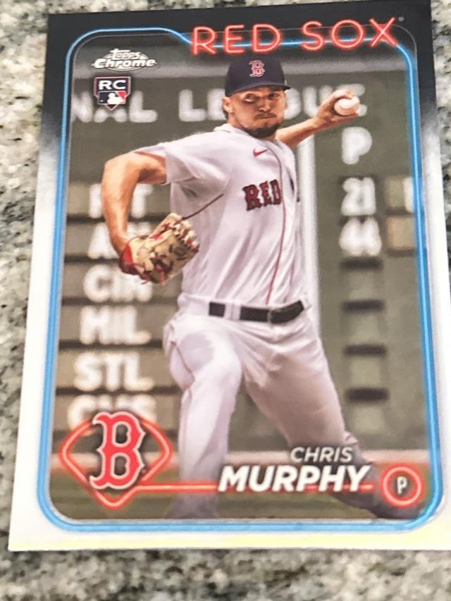 2024 Topps Chrome Chris Murphy ﻿Base Set #47