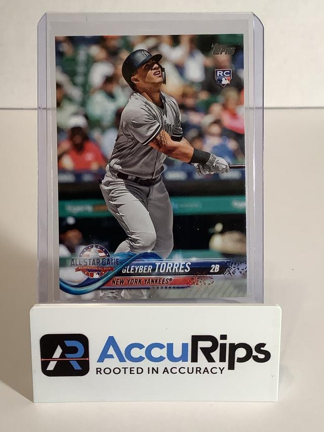 2018 Topps Update Series Gleyber Torres BASE SET #US99