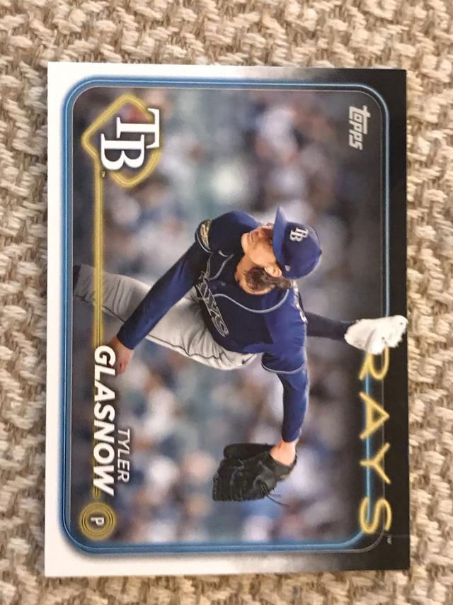 2024 Topps Series 1 Tyler Glasnow BASE CARD SET #89