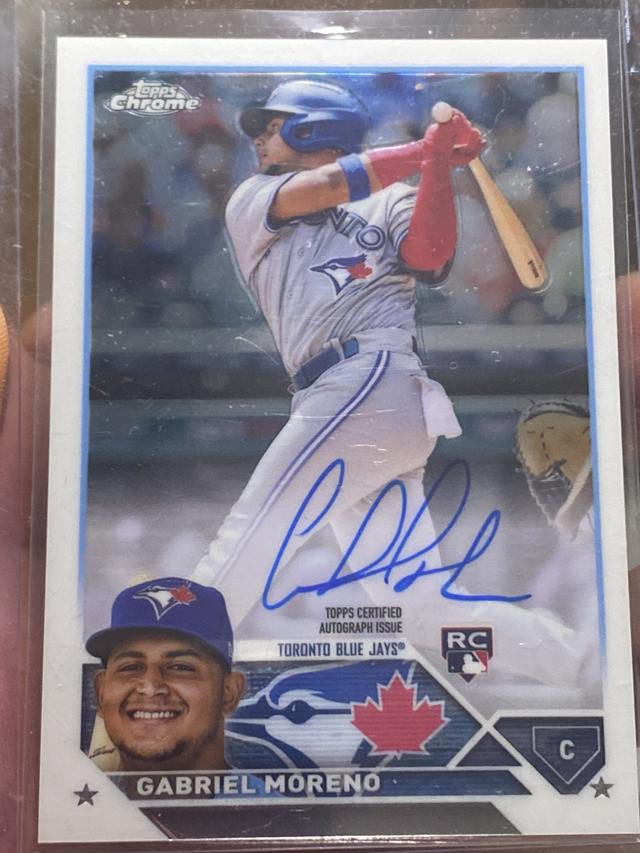 2023 Topps Chrome Gabriel Moreno ROOKIE AUTOGRAPHS #RA-GMO