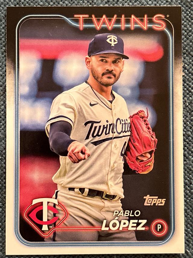 2024 Topps Series 2 Pablo López BASE SET Sun /10 #651