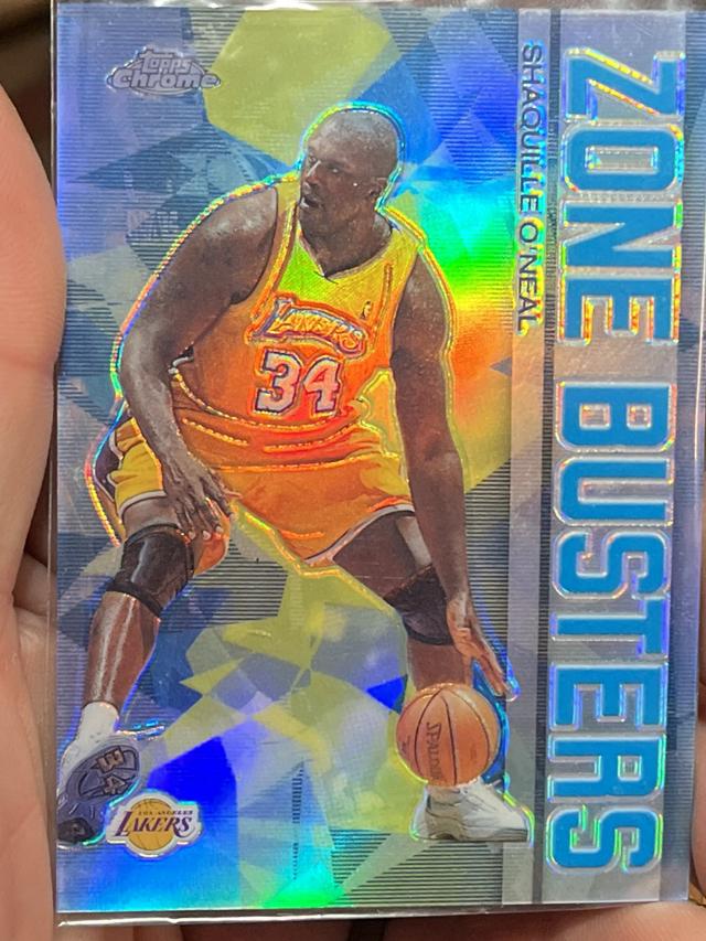 2003 Topps Chrome NBA Shaquille O'Neal Base Set #34